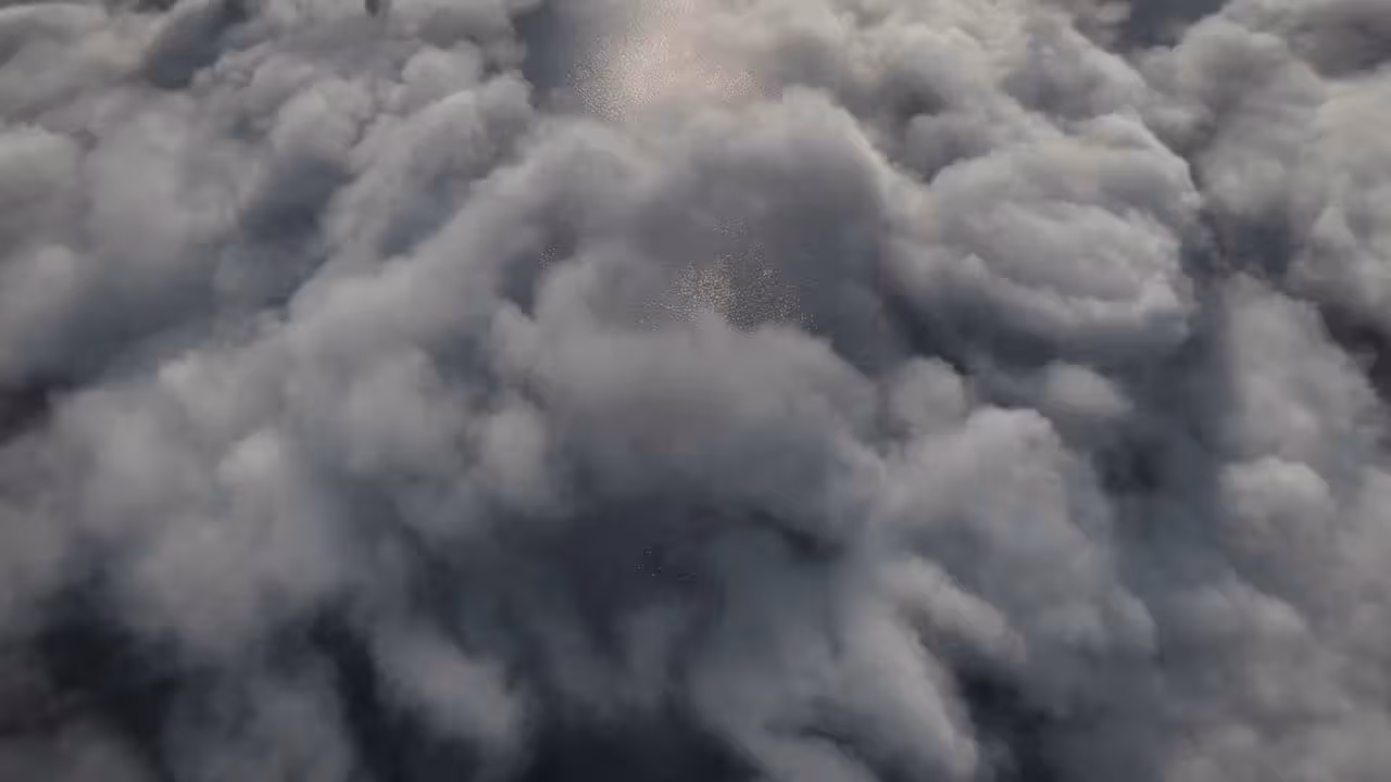 Flux 3 AI video example - urban scene